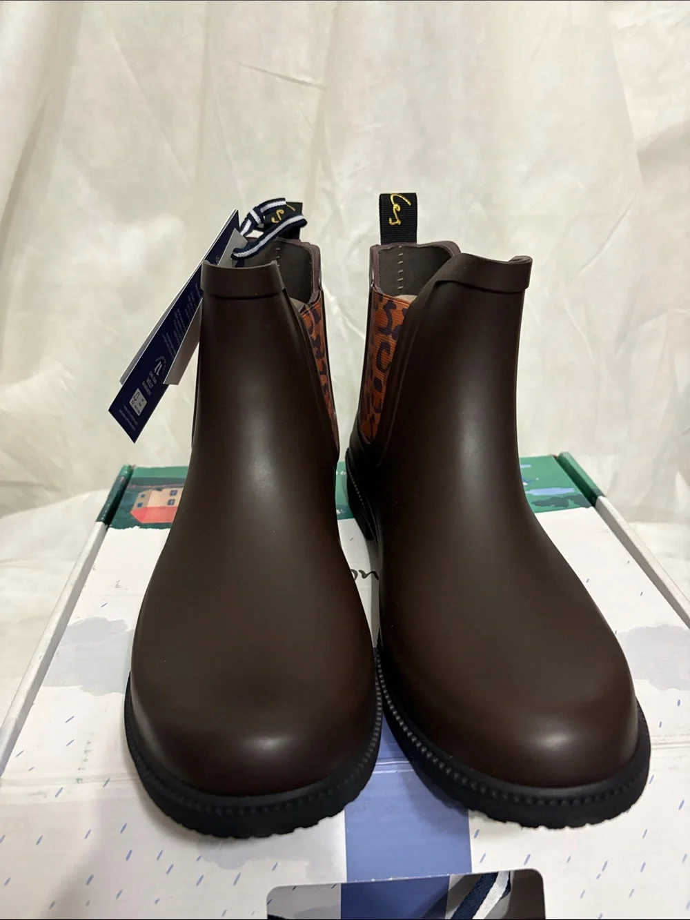 Joules Chelsea Rain Boots size US 11 NWT